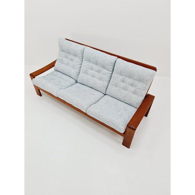 Mid-Century Sofa in Teak by EMC, 1960 For Sale - Image 4 of 11