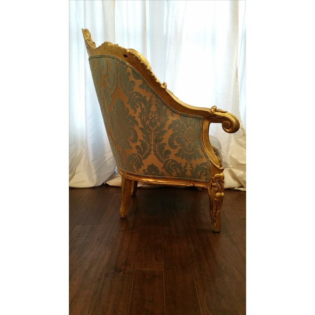 Antique French Louis XV Gilt Wood Chairs Pair Chairish