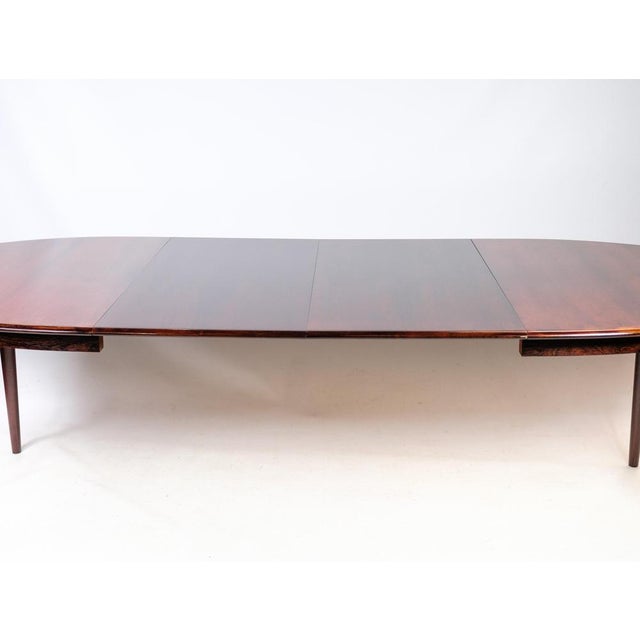 Dining Table in Rosewood attributed to Arne Vodder, 1960s For Sale - Image 9 of 14