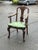 English Country Mahogany Library Armchair For Sale - Image 3 of 16