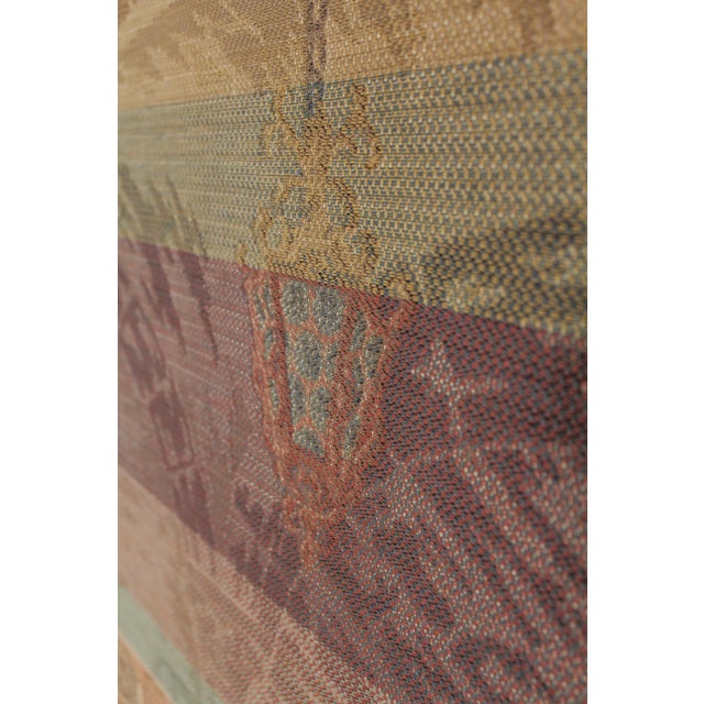 Textile Silver Finish Framed European Tapestry For Sale - Image 7 of 13