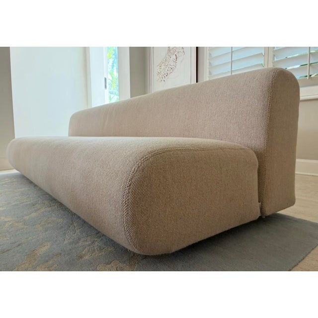 1970's Three-Seat Suzanne Sofa For Sale - Image 4 of 11