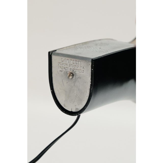 1970s Pelota Table Lamps by Cesare Casati and Ponzio for Lamperti, 1970s, Set of 2 For Sale - Image 5 of 6