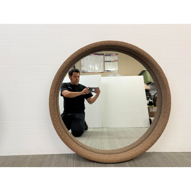 Brownstone Capri Mirror, Rope Twine For Sale - Image 4 of 12