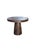 Contemporary Sculptural Solid Suar Wood Dining Table With Expressive Grain, Espresso Finish For Sale - Image 3 of 5
