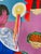 1980s Monumental Mixed Media Painting by Mexican Artist Jesus Tellosa, Signed & Dated For Sale - Image 5 of 18