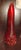 1960s Large Le Smith Diamond Butt 16 Fingers Swung Vase Amberina 24 Gorgeous Red For Sale - Image 9 of 11