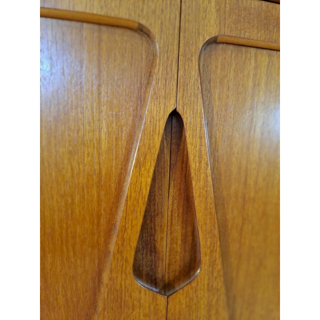 Rival Wall-Mounted Teak Storage Unit, 1960s For Sale - Image 11 of 18