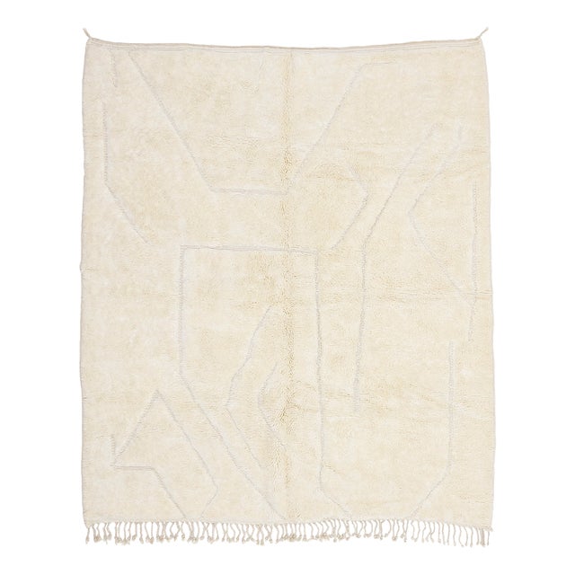 Hand-Knotted Wool Premium Rug by Azele Studio For Sale