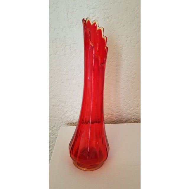Vintage Swung Glass Vases Set of 4 Chairish