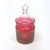 Mid 20th Century Cranberry Lidded Glass Storage Container Curation - Group of 3 For Sale - Image 5 of 12
