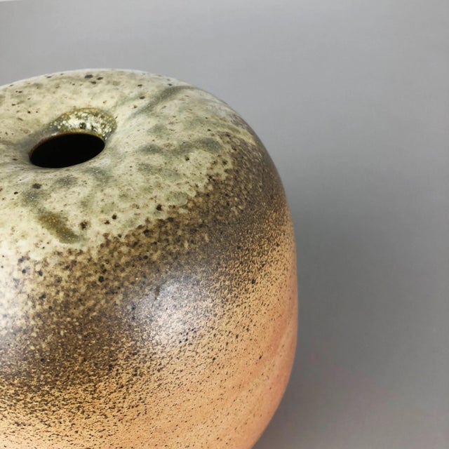 Abstract Ceramic Studio Pottery Vase Object from Horst Kerstan, Kandern, Germany, 1980s For Sale - Image 11 of 14