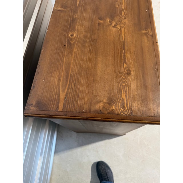 Antique Pine Two Over Two Drawers - Chest of Drawers From England For Sale - Image 9 of 18