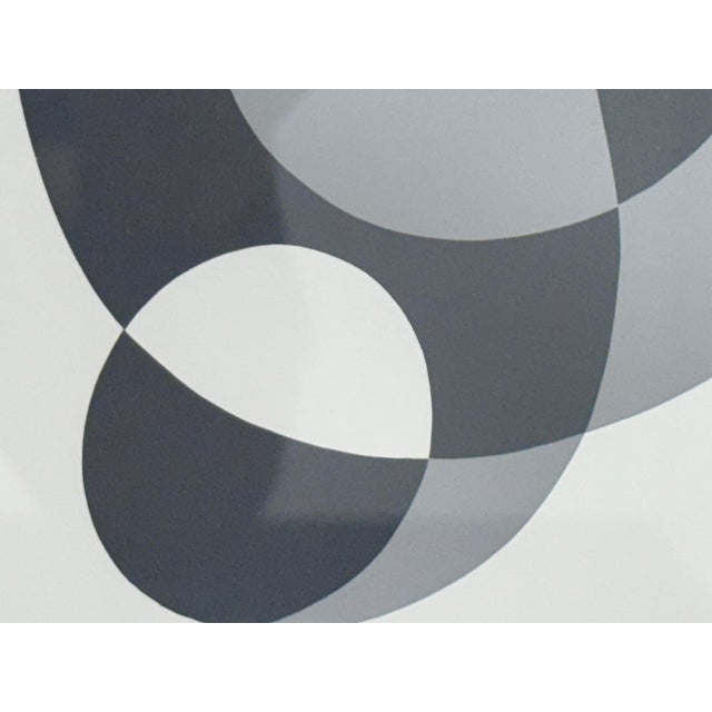 Circa 1970's Josef Albers G-Cleft Notes Variant Screenprint For Sale - Image 9 of 12