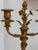 18th Century 18th Century Pair of Rare Eugène Bazart Louis XVI Gilt Bronze Two-Light Candelabra For Sale - Image 5 of 8