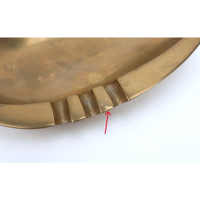 Sculptural Bronze Mid Century Modern Ashtray, c.1960 For Sale - Image 12 of 14