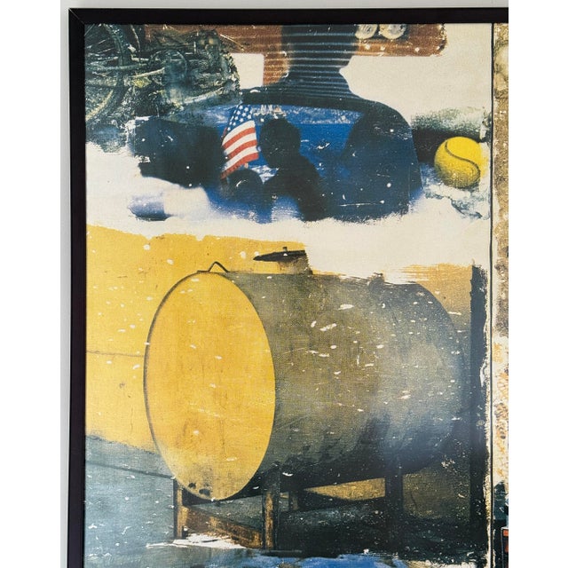 Robert Rauschenberg Large Robert Rauschenberg French Exhibition Poster, 2002 For Sale - Image 4 of 7