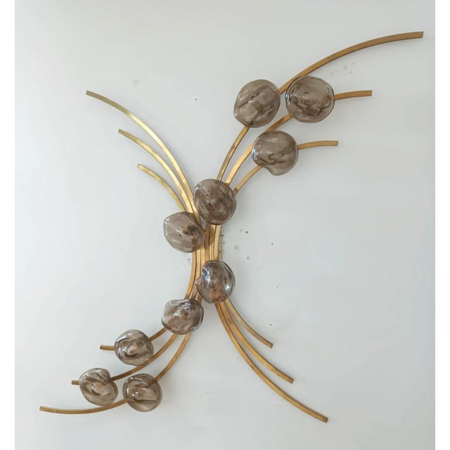 Fabio Ltd Murano Wall Sconce Sculpture For Sale - Image 4 of 8
