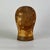 Vintage French Milliners Winking Cork Mannequin Head Bust, Painted With Red Lips For Sale - Image 10 of 11