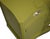 Mid Century Federal Style Serpentine Front Credenza by Bassett Furniture in Green - Newly Painted For Sale - Image 11 of 15
