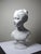 Ceramic Bust of Louise Brongniard After Houdon in White Biscuit Porcelain, 1930s For Sale - Image 7 of 13