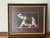 Vintage British Colonial Original Painting on Silk of Elephant For Sale - Image 4 of 5