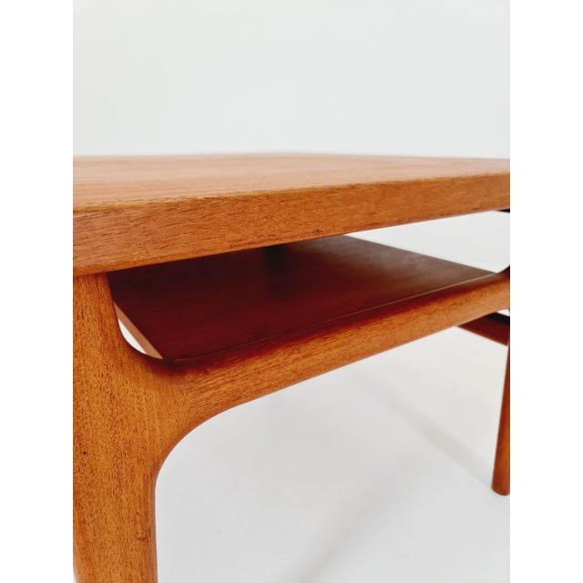 Danish Teak Coffee / Side Table by Niels Bach for Randers Möbel, 1960s For Sale - Image 4 of 11