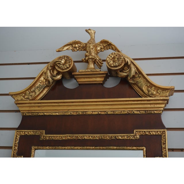 Glass Friedman Brothers Phoenix Top Chippendale Mirror For Sale - Image 7 of 12