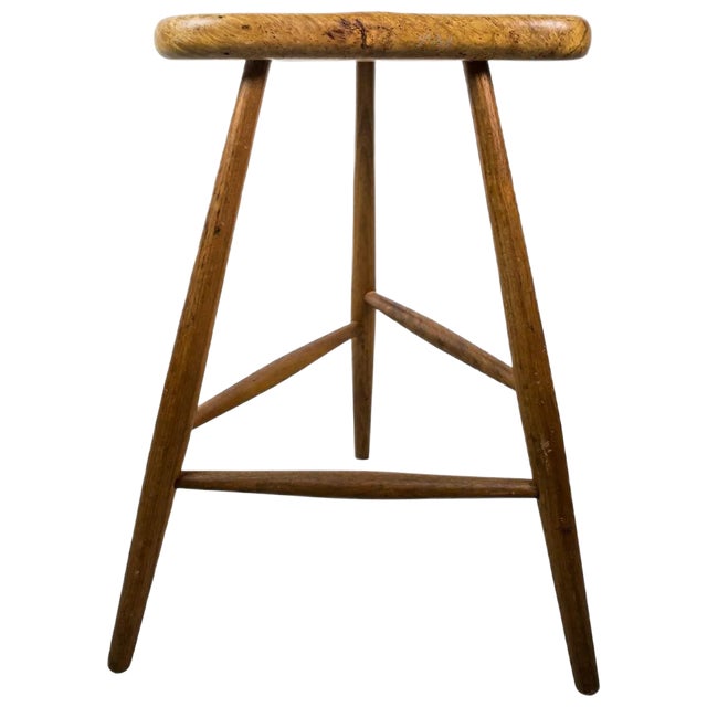 American Studio Barstool by Michael Elkan, 1980s For Sale