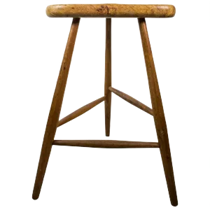 American Studio Barstool by Michael Elkan, 1980s
