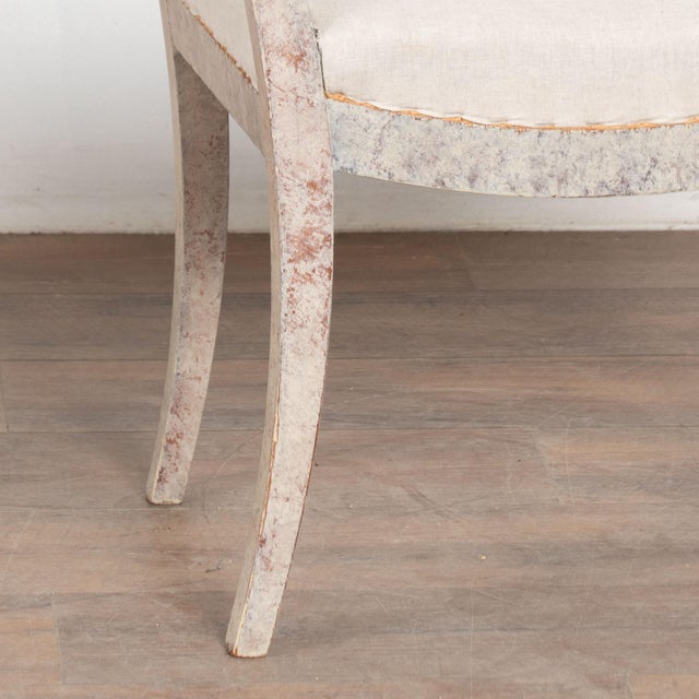 Pair, 20th Century Swedish Gustavian Style Tabouret Stools For Sale - Image 10 of 11