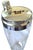 Anchor Hocking 1950s Oversized Chrome & Glass Cocktail Shaker – Barware Classic After Ralph Lauren Dorothy Thorpe For Sale - Image 4 of 8