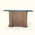 Postmodern Tessellated Stone and Glass Console Table, 1980s, Marble For Sale - Image 12 of 18