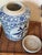 Blue Chinese Export Porcelain Tea Caddy Jar For Sale - Image 8 of 12