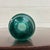 Antique Hemingray Teal Glass Insulator For Sale - Image 4 of 6