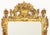Rococo Style Giltwood Framed Mirror, urn form crest and Greek key details at corners. Mirror plate: 37.25" H x 23.25" W;...