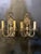 Edward F. Caldwell & Co. 1920s Caldwell Silver Plated Medallon Sconces - Pair For Sale - Image 4 of 9
