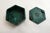 Hexagonal Malachite Box and Lid with Cloisonné Decoration For Sale - Image 3 of 10