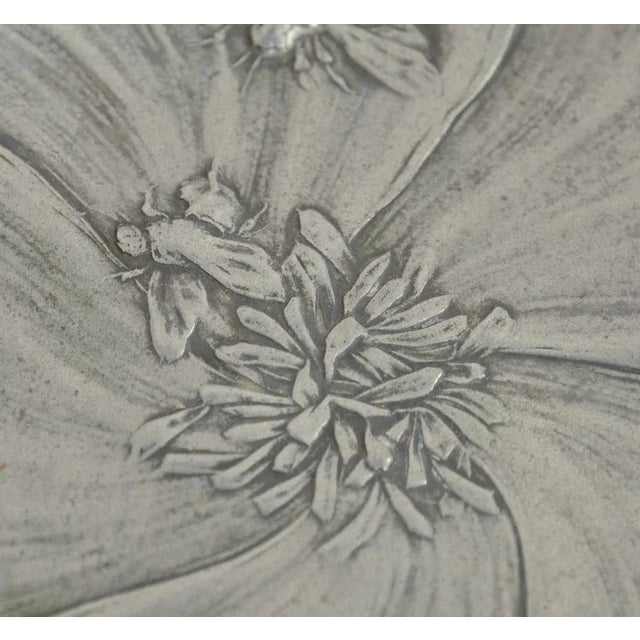 Art Nouveau Flower Shaped 4199 Jewel Trays by Hugo Leven for Kayser & Sohn, Set of 4 For Sale - Image 6 of 10