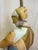 Textile Mid 20th Century Marbro Harlequin Figural Table Lamp – Restored & Rewired For Sale - Image 7 of 17