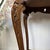Mid 20th Century Walnut Hand-Carved French Provincial Side Table For Sale In Salt Lake City - Image 6 of 15
