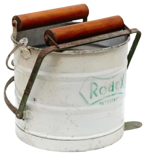 Rodex Mop Bucket Frist Patent by Manuel Jalon Corominas, 1950s