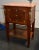 Inlaid Wood Nightstand Vintage Italian 3 Drawer Marble Accent Chest Brass Ormolu 80s For Sale - Image 13 of 13
