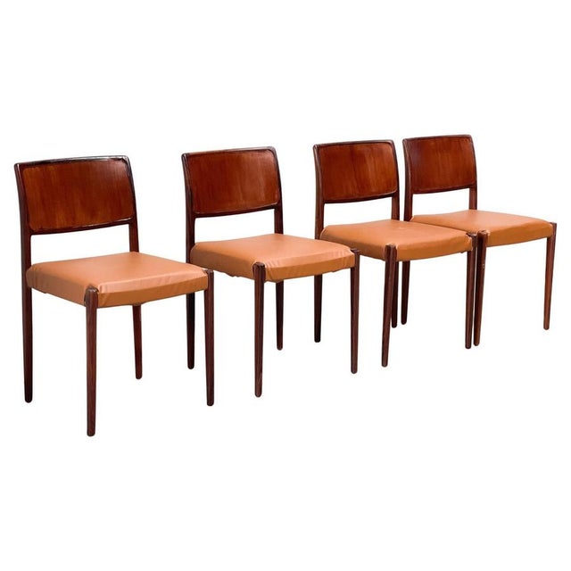 Vintage Scandinavian Dining Chairs, 1970s, Set of 4 For Sale - Image 12 of 12