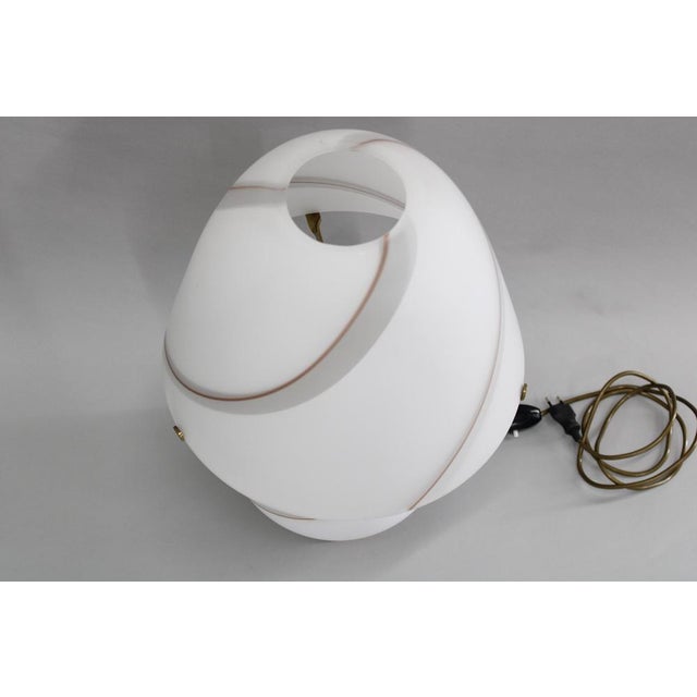 Italian Murano Glass Table Lamp, 1970s For Sale - Image 6 of 15