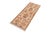 Shabby Chic Ziegler Tan/Rust Wool Runner Rug- 1'11'' X 5'3'' For Sale - Image 4 of 10