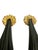 Plastic Pair Vintage Resin Dorothy Draper Style Trompe L’oeil Tassel and Drapery Wall Brackets For Sale - Image 7 of 12
