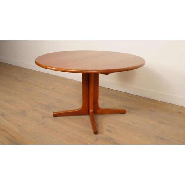 Vintage Teak Dining Table, 1950s For Sale - Image 9 of 14