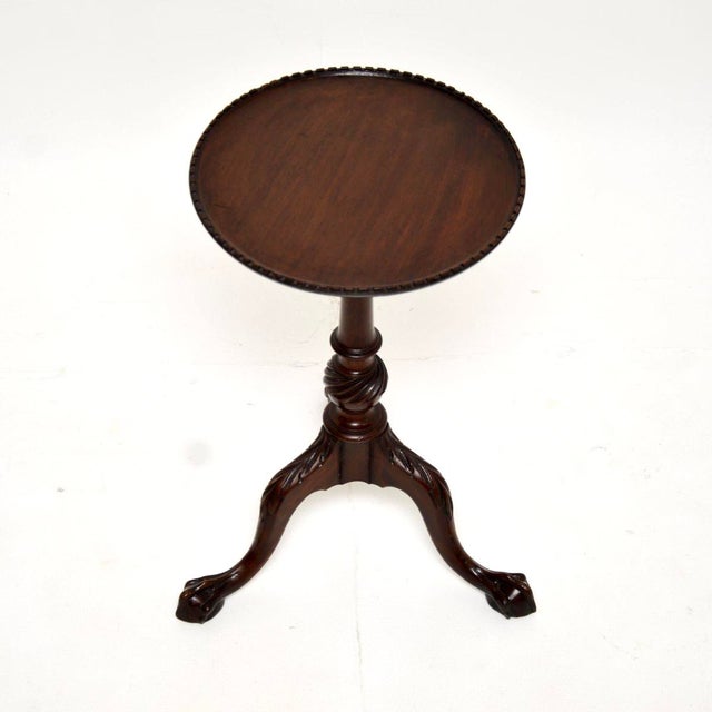 Antique Georgian Wine Table, 1900s For Sale - Image 3 of 7