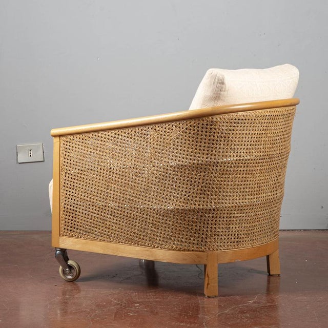 White Mozart Armchair from Flexform, 1980s For Sale - Image 8 of 9